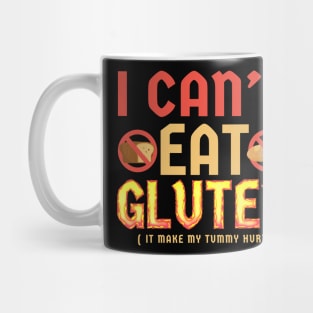 i cant eat gluten Mug